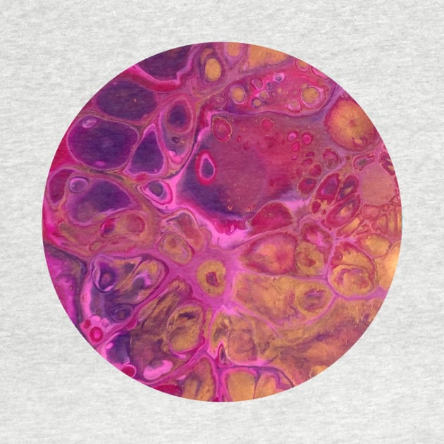 Pink Passion / Acrylic Pouring by nathalieaynie